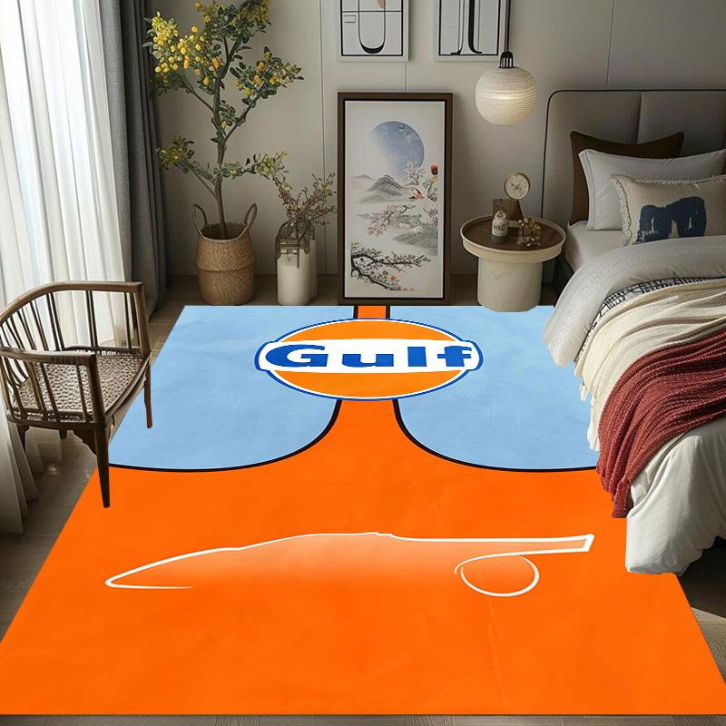 McLaren Gulf Heritage Carpet Suitable for All Seasons Home Decor Room Doormat Protective Pad
