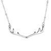 Jewelry Antlers Necklace Women'S Fashion Jewelry Simple Accessories Elk Pendant Ins Premium Durable Quality Useful