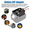 Power Connector Adapter Dock Holder With I/O Switch for  14.4-60V Li-Ion Battery Power Tool Battery Converters