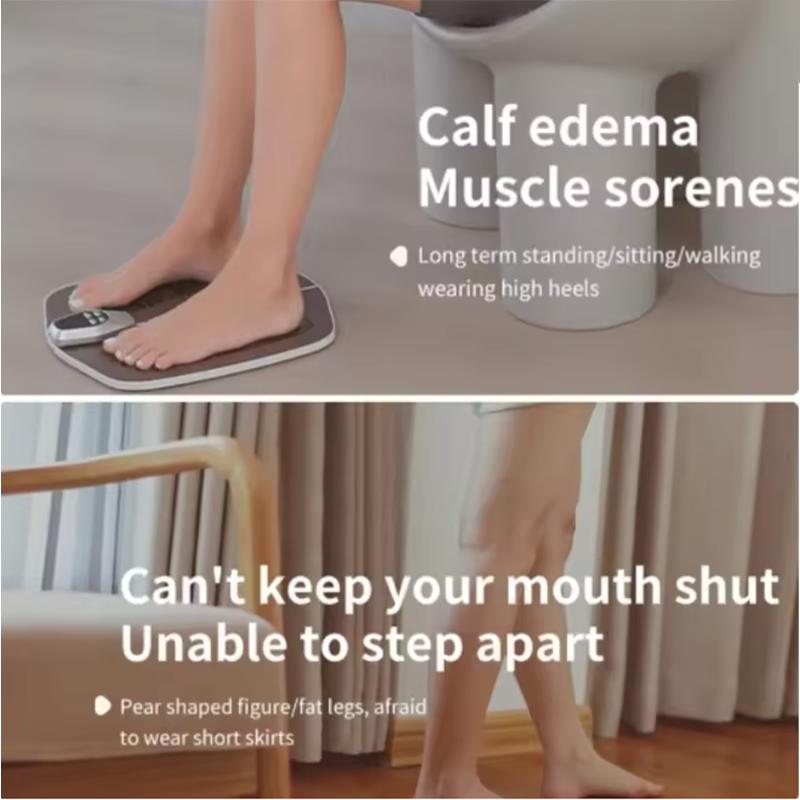 Intelligent Foot Pads Massager 2025 New Popular - Pulse Physiotherapy Microcurrent Function Multi-mode Health Foot Massager