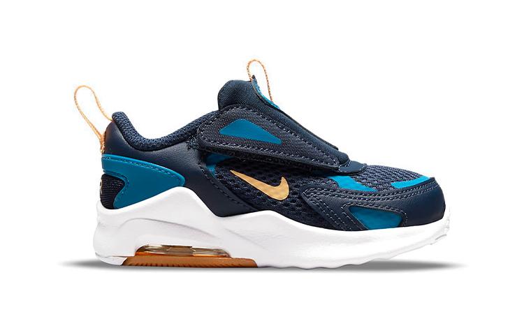 Nike Air Max Bolt Low top Running Shoes Dark Blue Infant And Toddler CW1629-401