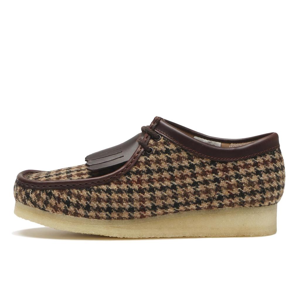 26182791 Harris Tweed A Clarks Wallabee Brown Tweed Combi ( Men's )