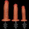 3 Size Liquid Silicone Dildo Simulated Penis Butt Plug Fisting Sex Toy Strap On Cock Big Dick Realistic Cock