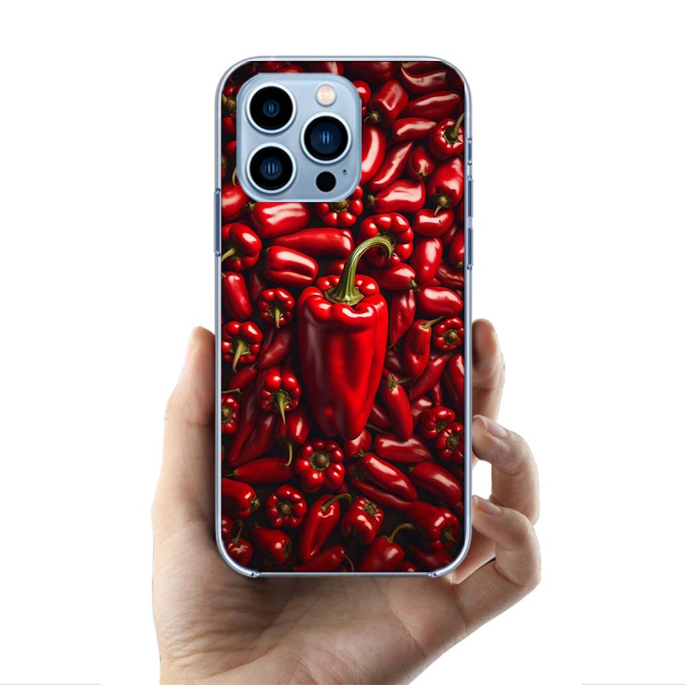 

Taste The Flavor of Chili Peppers Cases Phone Case For Iphone 17E 16E 17 Air 16 Pro Max 15 Pro 14 Plus 11 13 12 Mini Cover Cases iPhone 16