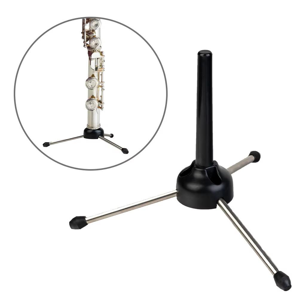 Foldable Black Stand Flute and Clarinet Stand Foldable Flute Stand Music Stand Instrument Stand