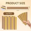 A27F-24 Pcs Hat Reducers, Hat Band Inside For Reducing, Self-Adhesive Hat Band Inside, Cork Self-Adhesive,For All Hat Types
