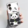 Casing For ZTE Blade A34 / A54 4G Phone Case Shell Aesthetic Cute Cat Astronaut Soft TPU Silicone Black Protective Cover Bumper