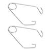 Drahtbiege-Seilmantelhalter, Metallclip mit geformten Anschlüssen zur Anordnung von Kletterausrüstung und Platzierung von Zubehör