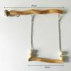 Double Layered Swing Bridge Toy Chewable Parrot Cage Swing Pet Bird Training Toy  Cage Accessories