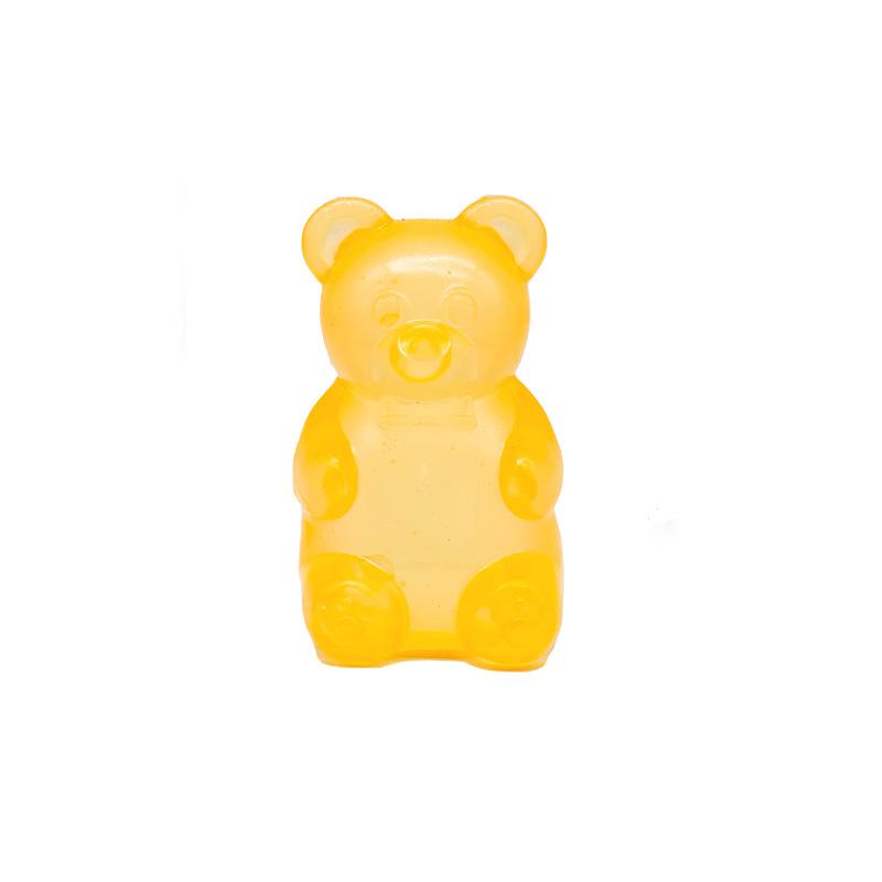 

Cute Bear Anti Stress Fidget Toy Soft Simulated Bule Transparent Colorful Ball Quick-Rebound Decompression Creative Toy For Bff (As shown-11998)-