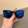 Classic UV400 Sunglasses for Kids Girls Colorful Mirror Metal Frame Eyewear Stylish Children Glasses