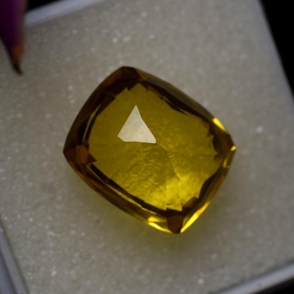 Precious Yellow Sapphire 10.30 Ct Natural Cushion Cut Loose Gemstone CERTIFIED