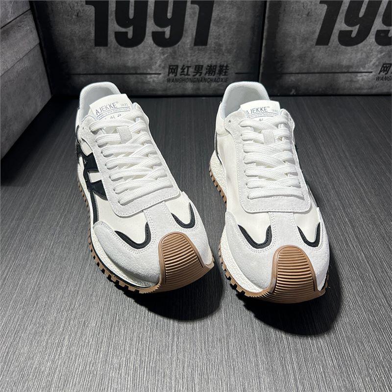 Nowe letnie przewiewne sportowe i rekreacyjne lekkie buty typu Forrest Gump na miękkiej podeszwie, codzienne buty deski