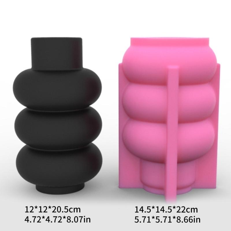 Vase Flower Arrangement Vase Resin Molds Desktop Decoration Table Centerpiece