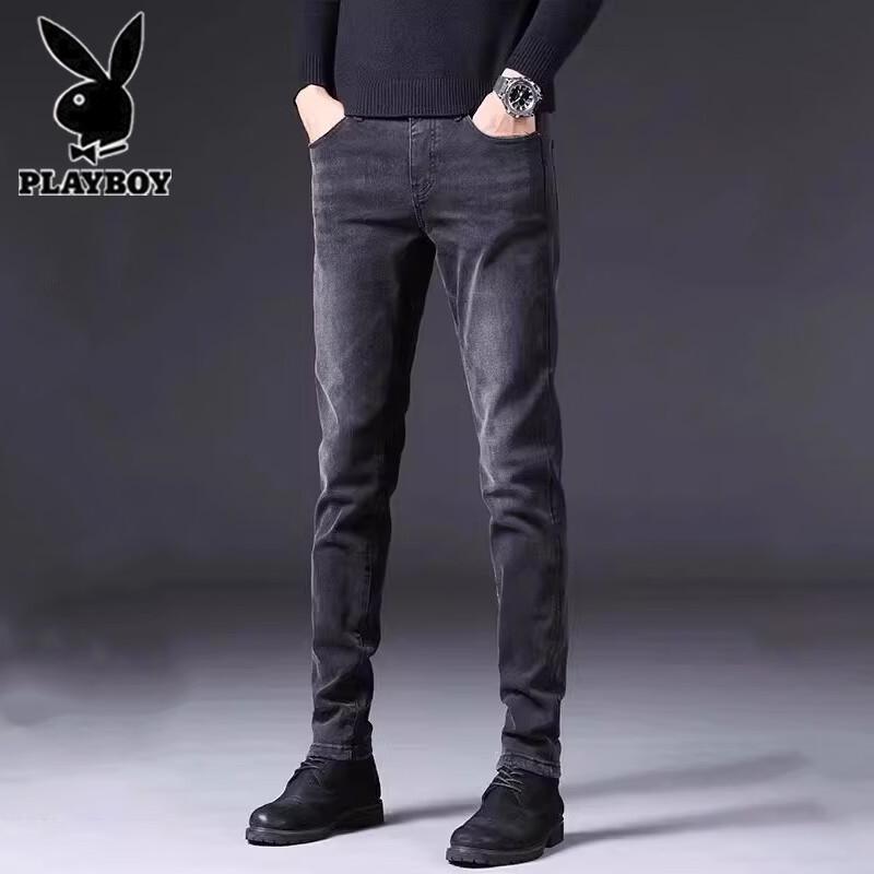 Playboy Men s Slim Straight Jeans 36