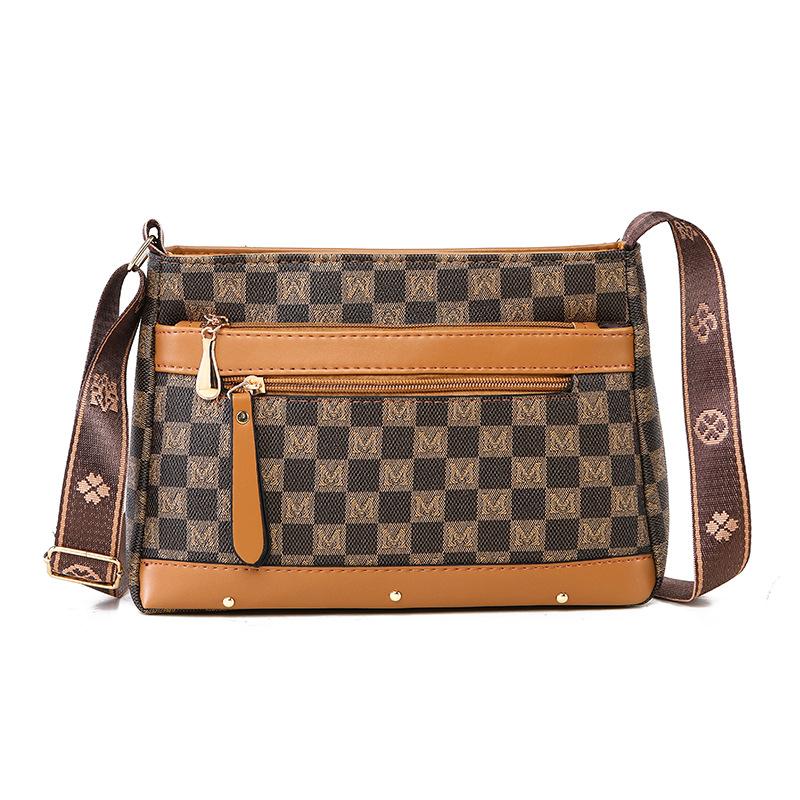 Baigou Women's Bag  New Crossbody Bag  Trendy Bag  Temperament  Versatile Soft Leather Large Capacity Shoulder Bag