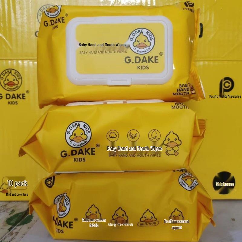 Little Yellow Duck Baby Hand & Mouth Wipes - Family Pack