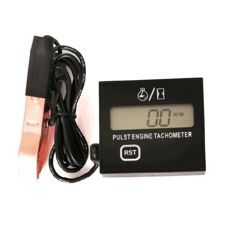 LCD Tachometer for Small Engine,Inductive Hour Meter for 2 Stroke & 4 Stroke