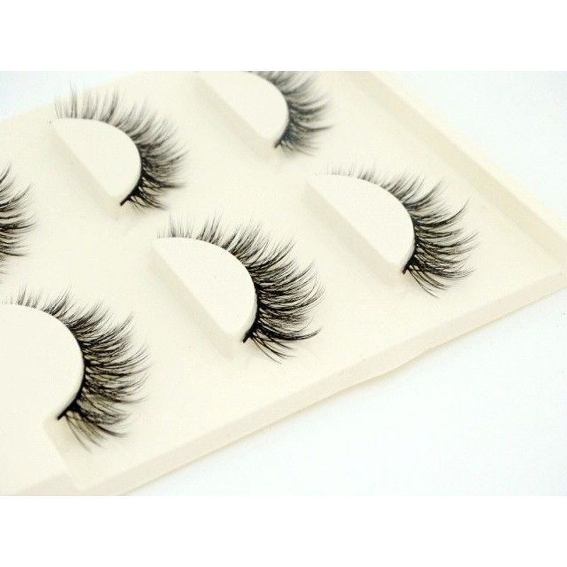 Aimo - Set of 3 Pairs: Volume Crisscross False Eyelashes