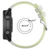 20mm 22mm Uhrenarmband für Garmin Forerunner 570 47mm 42mm/265/255/Venu 3 Halbtransparentes Silikonarmband Vivoactive 6/5 Band