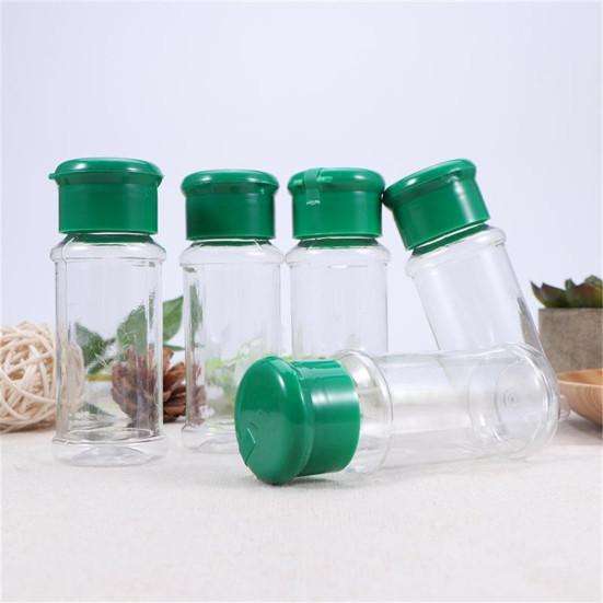 100ml Plastic Seasoning Bottle Spice Dispenser Pepper Jar Storage Bottle