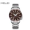 Mens Quartz Watches Large Face Diving Style Wrist Watch Luminous Hands Waterproof Watch with Date