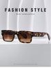 Square Rivets Men Sunglasses Women Vintage Ins Popular Punk Glasses Gradient Trending Travel Sun Glasses Shades UV400