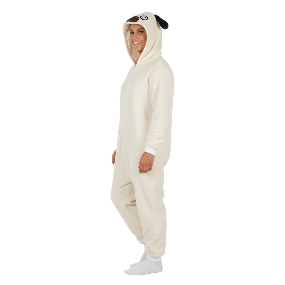 Piżama Onesie Kigurumi Kostium Przebranie Mops Xxl: 185 - 195Cm