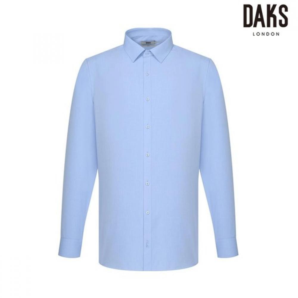

DakS Men S Rayon Blend Solid Slim Fit dreSS Shirt dmp3Shdl302b1 Blue/95