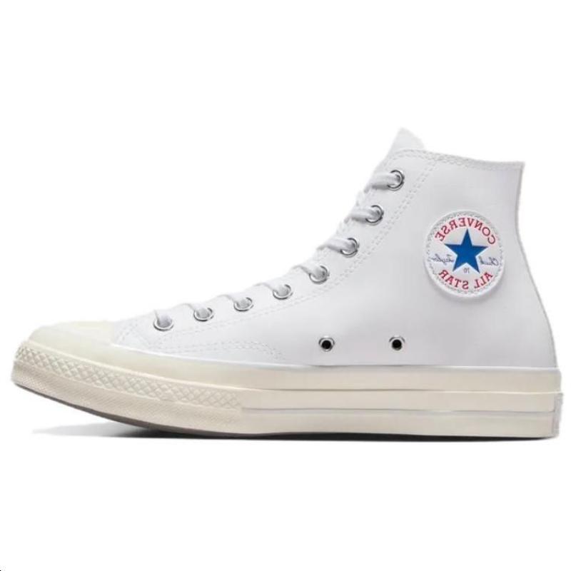 Converse 1970s Comfortable Versatile High Top Canvas Shoes Unisex White
