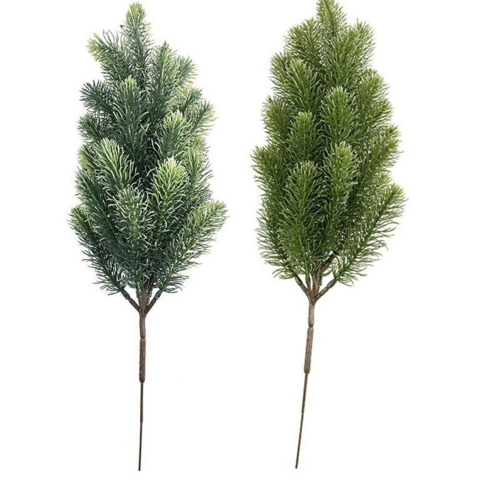 Artificial PE Fake Pine Twigs Christmas Tree Simulation Pine Artificial Pine Branches Gift