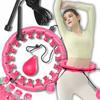 Hula Hoop Smart Z With Weight And Nubs Slimming Foldable + Jump Rope