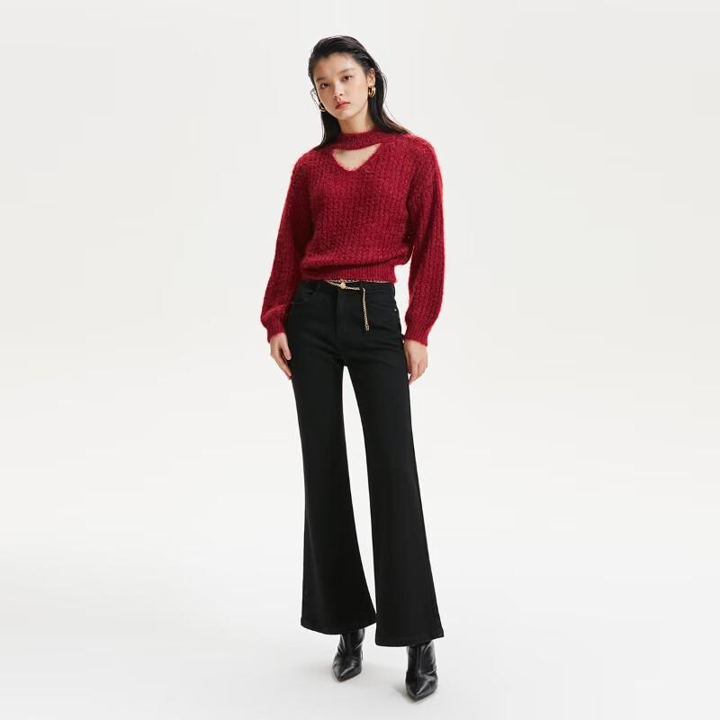 

VEROMODA Women s High-Waist Flare Jeans S