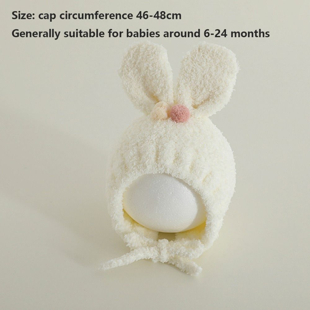 Windproof Baby Cap Cotton Girl's Ear Protection Cap Fashionable Cartoon Baby Hat  Winter