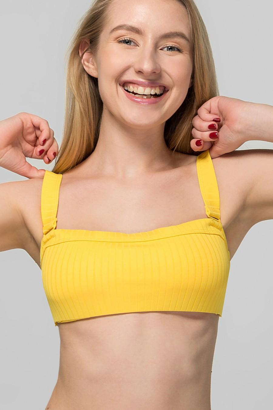 

Верх купальника з м якою чашкою brabrabra (85419) 40B жовтий