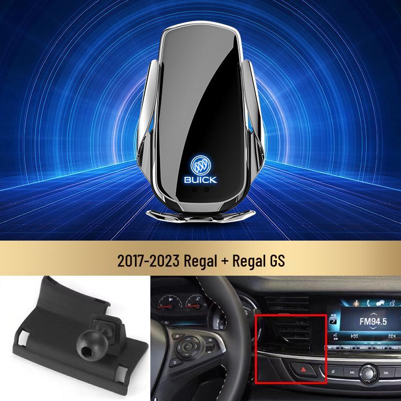 Buick Envision S, Excelle, Encore GX, Regal, Velite 6 Wireless Car Charger & Navigation Dock, 15W