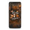 Pumpkin Autumn Leaves Coffee Case For Realme C67 C63 C55 C53 C35 C25 C21 GT 2 3 5 6 10 11 12 13 Pro Plus 5G Soft TPU Phone Cover