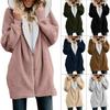 Cozy Hoodie Jacket Hooded Women Plush New Autumn Winter Cardigan Zipper
