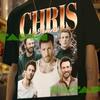 Chris Evans Retro Shirt: Unisex Cotton Blend Sweatshirt