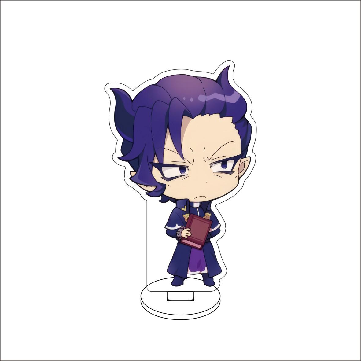 

10CM Anime Majiri Mashita Izuma-kun Figure Stand Model Suzuki Iruma Cute Desk Decor Standing Sign Gifts 10CM