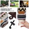 Disposable Cup Storage Bag Portable Folding Waterproof Disposable Cup OrganizerMix Color
