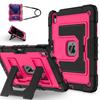 Tablet Case for iPad Air 11 (2025)/(2024)/iPad Air (2022)/(2020) Anti Drop PC + Silicone Cover with Kickstand Strap
