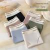Plus Size Seamless Low-Rise Ice Silk Thong: Sexy, Antibacterial, Cotton Crotch Women's Underwear