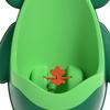 Kinderurinal Niedliche Cartoon Lustiges Ziel Zielscheibe Wandmontiertes Urinal für Jungen Kleinkinder Grün