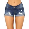 2026 Sommer Neue Damen-Jeansshorts mit Umschlagsaum Lässige zerrissene Hosen