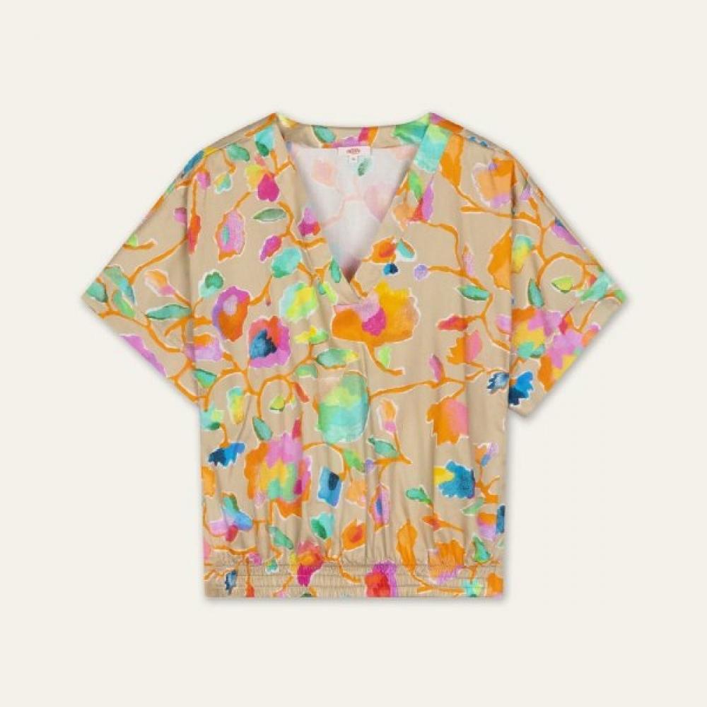 

Oilily Long Sleeve Blouse Owesabl008 beige (05)/42(88)