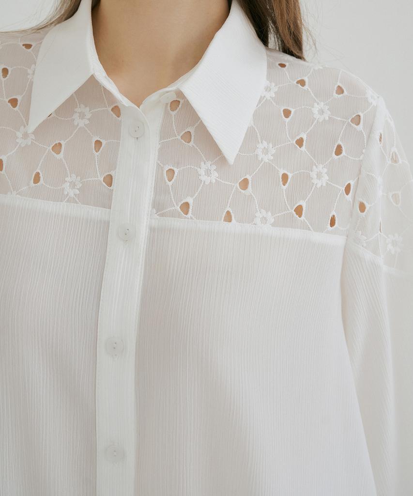 MULLION Punching Shirt Dress