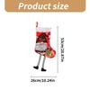Set of 6 Christmas Giftbag Socks for Home Decoration Indoors Outdoor Hanging Stockings for Fireplaces Christmas Tree