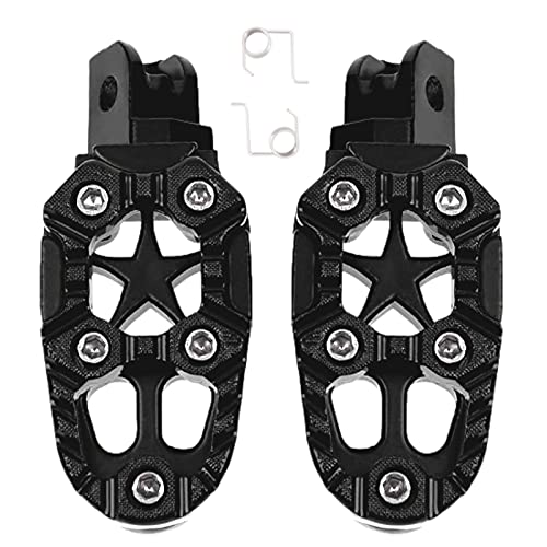 

S.fields.inc Широкая подножка Мотоциклетная подножка Крепление Внедорожный мотоцикл Универсальный 3 цвета (черный)