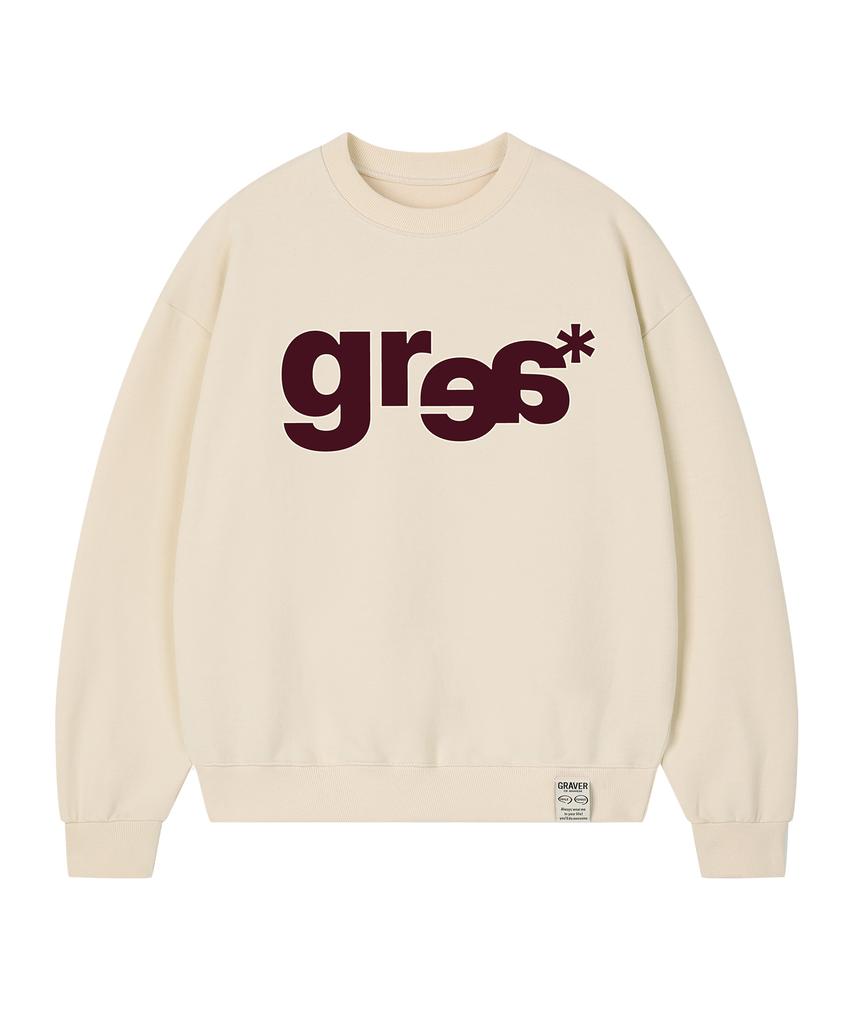 GRAVER [Unisex] Grae-S Basic Sweatshirt_5 Colors